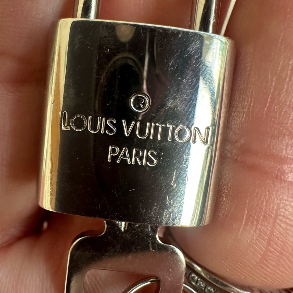 Louis Vuitton Silver Padlock #309